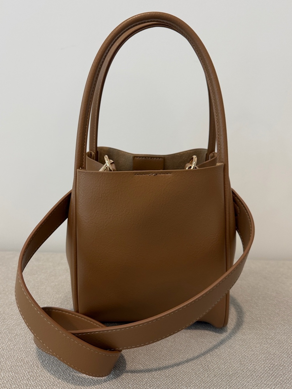 Anthropologie Hollace Tote New without Tags Tan Mini-Edition